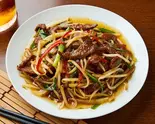 レバニラ炒め Pork Liver ＆ Garlic Chives Stir-Fry（心意）