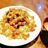 焼肉ピラフ(豚カルビ) (味噌汁付き)（スタミナ肉飯）