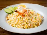 67 カーオパットクン(タイの海老炒飯)（タイ料理 ウライワン）