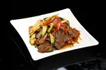 胡瓜と牛肉の和え物・黄瓜拌牛肉(小尾羊 薬膳しゃぶしゃぶ 巣鴨店)