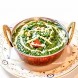 ほうれん草チーズカレー Horenso Cheese Curry（タージインディアンカレーレストラン＆インドネシアレストラン）