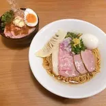 特選鴨だし醤油ラーメン×ミニレアチャーシュー丼(麺屋福丸)