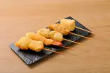串カツプレミアム盛り合わせ(5本)（焼鳥・串カツ たま 北3条店）
