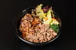 カルビ・刻みタン塩弁当  肉増し(1.5 倍盛)（炭火焼肉 神楽）