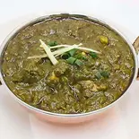 ほうれん草マトン(Sag Mutton)（インドレストラン＆バー ディヤ）