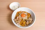 スパイスカレーまぜそば(ミニごはん付き)（RAMEN ガモウスマイル）