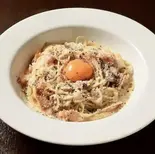 カルボナーラ（ドッグカフェNANA＆HACHI）