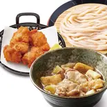 肉つけ汁うどん 鶏のから揚げセット（久兵衛屋 南与野店）