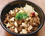 F-1104】にんにくスタミナ牛カルビ丼Garlic Flavored Short Rib Beef Bowl（ビビンバ・カルビ丼・スンドゥブ グンチャン 神戸駅前店）