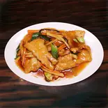豚天の甘酢あんかけ(珉珉 南千日前本店)