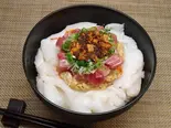 食べるラー油ばくだん丼(笹互 綾瀬店)