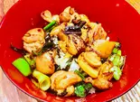 鶏鶏のねぎまたれ丼（餃子工房 ちびすけ 東心斎橋店）