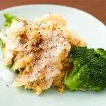 インカの目覚めの自家製オリジナルポテトサラダ オレンジ風味（シチュー＆カリー 横濱 KAN）
