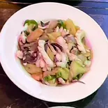 イカと彩り野菜の塩炒め(888)