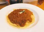 ミートソースMeat sauce pasta（麺や鳥我）