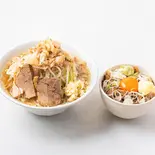 ラーメン＆DX丼セット（マシマシらーめん物語はここから始まるのだ。大井競馬場前店）