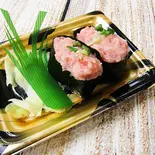 124 ねぎとろ軍艦2貫（まぐろ壱 六本松店）