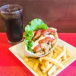 チキンケバブセット ミックスソース Chicken kebab set Mixed sauce Halal（キッチン ローズ）