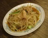 肉野菜炒め(味噌らーめんと中華てつまる)