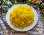 サフランライス Saffron Rice（ガンディー パレス）