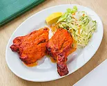 タンドリーチキン2p Tandoori Chicken (2 Pieces)（インド・アジアンレストラン＆バーリアル）