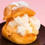 クリームチーズシュークリーム（ぴらにやカフェ）