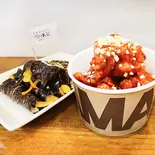 麻薬キンパ＆カップチキンセット（麻薬キンパ）