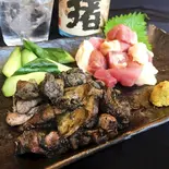 ザル焼き【おや鶏】S-200g（小林養鶏直営 宮崎 しちりん焼肉わさび）