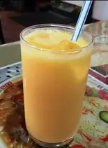 マンゴージュース Mango Juice（カラチの空）