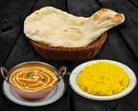 ナンカレーセット Naan Curry Set（ダバカ・モモ・ハウス）