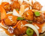 肉団子の酢豚風 Sweet ＆ Sour Pork-Style Meatballs（中華料理ドラゴン）