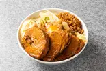 豚二枚増し汁なしそば ミニ（ラーメン宮郎）