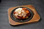 豚キムチチーズお好み焼（お好み焼き・鉄板焼き こて吉【特製出汁使用！自慢のお好み焼き】 上野の森さくらテラス店）