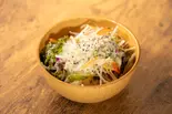 プチサラダ(ヨーグルトと玉ねぎ麹のドレッシング)（【2025年高円寺カレーフェス優勝！！】分子栄養学キッチンカレーライフバランス）