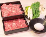 【すき焼き】黒毛和牛セット 1人前（しゃぶ食べ 有明ガーデン店）