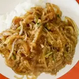 漬け白菜と春雨炒め丼(酸菜粉盖飯)（金福楼）