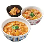 親子丼 とん汁＆鶏からセット（なか卯 横浜六ツ川店）