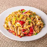 ネパール風ミックス焼きそば Nepali-style Mixed Fried Noodles(アーガンネパール料理)