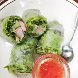 生春巻(野菜たっぷり)fresh spring role.(ヒマンス HIMANSU Indian Restaurant and Bar)