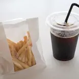 ポテトとドリンクセット（こっぺぱん専門店＆COFFEE ふわこっぺBear’s 粉浜店）