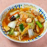 五目あんかけ焼きそば 醤油味（中国料理 百番 不動前店）