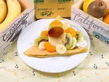 プリンアラモード  Pudding A La Mode（クレープ＆バナナジュース アンクープル アングレカム）