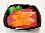 まぐろサーモン丼Tuna ＆ salmon Rice bowl（海鮮丼’z 駒込店）