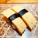 玉子 2貫（廻転寿し義）