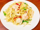 海鮮焼きそば（中国家常菜 祥龍房）