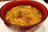つるんとなめこの赤だし（おぼれタルタルチキン フェニックス 天下茶屋店）