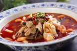 重庆毛血旺 血豆腐の激辛煮（四川料理 成都小吃）