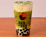 烏煎道Bobo・抹茶ラテ(M) Usendou BoBo Matcha Latte (M)（烏煎道黒龍茶 川崎店）