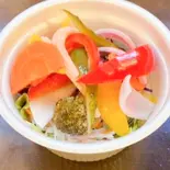 季節野菜の自家製ピクルス(トラットリア シェ ラパン)