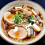 鴨南ばんそば/うどん(歌舞伎町の台所 かど平 × ホルモン焼 幸永)